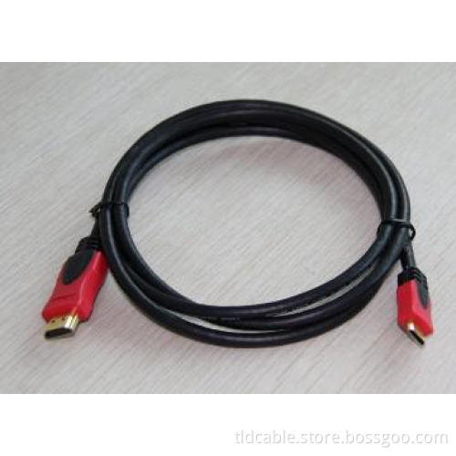High Speed Mini HDMI Cable, Gold Plated